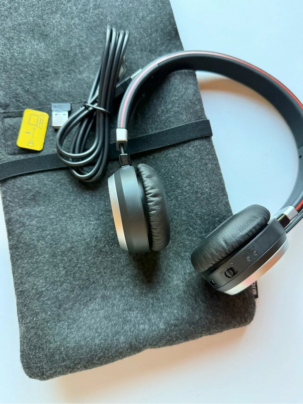 Jabra Evolve 65 SE Link Stereo Wireless Bluetooth Headset Headphones New in Box